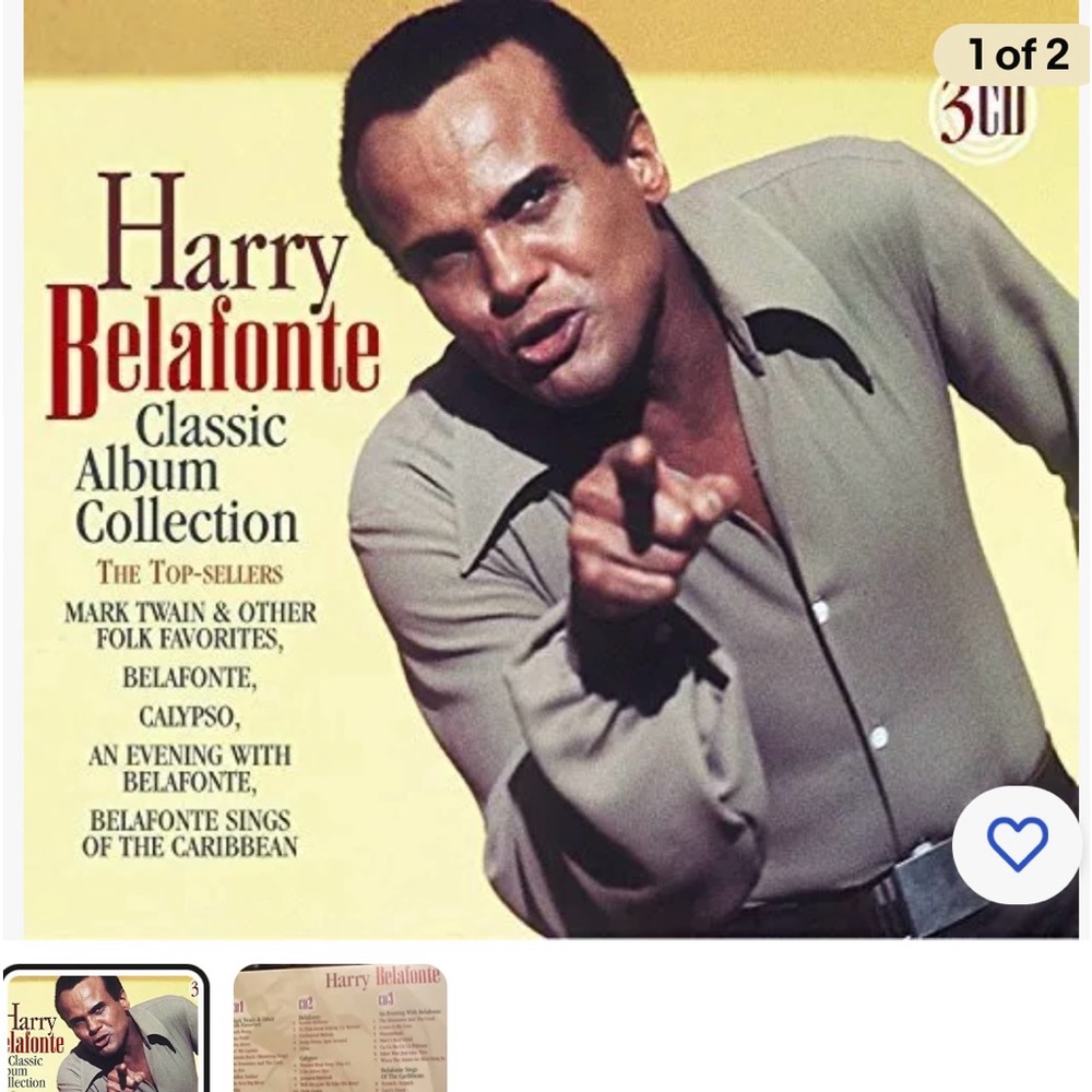 🌺BNWB Harry Belafonte Classic Album Collection